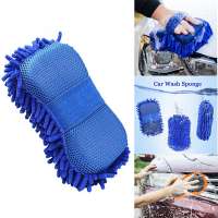 Automotive Car Window Wash Cleaning Glove Brush Cleaner Wool Soft Car Washing Gloves Sponges Kitchen Accessories Household Brush