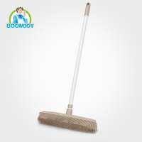 Flexible home use heavy duty with handle floor squeegee brush